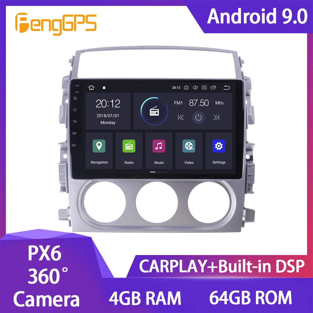 Android 10 Stereo Multimedijski Uređaj za Suzuki Liana 2004-2008 DVD Player Zaslon Osjetljiv na dodir Mediji GPS Navigacija Radio IPS 9 Inča USB