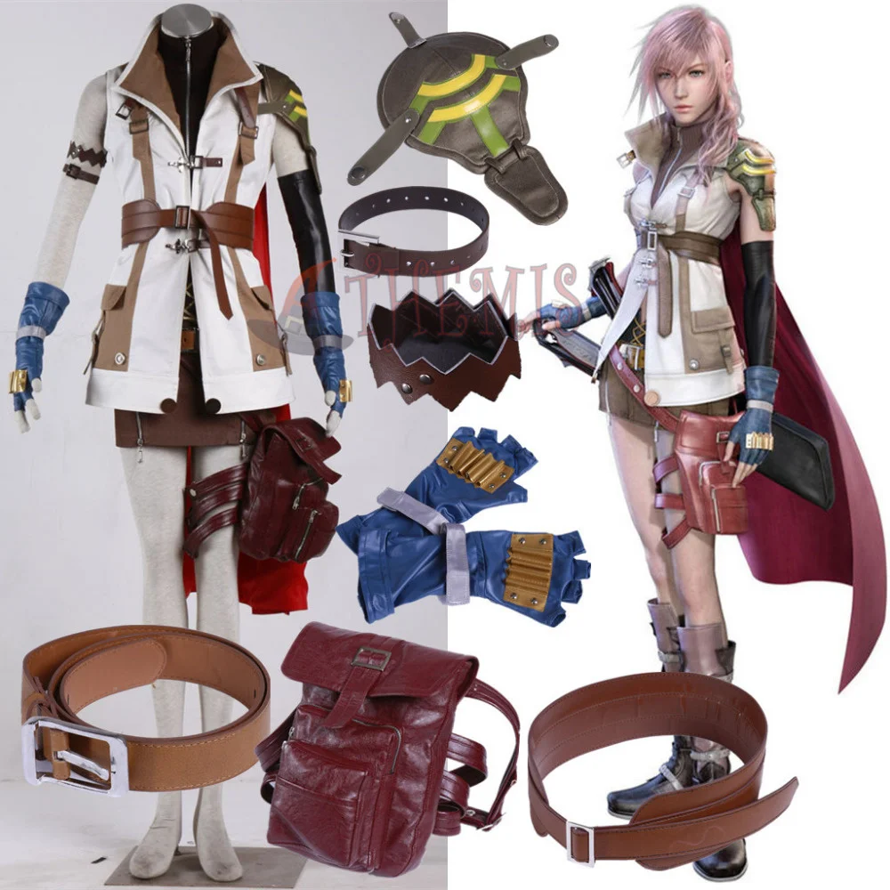 Athemis Final Fantasy XIIIIFF13 Munja Eclair Фаррон Cosplay Custume Visoka kvaliteta Je ista kao i kod originalnog lika