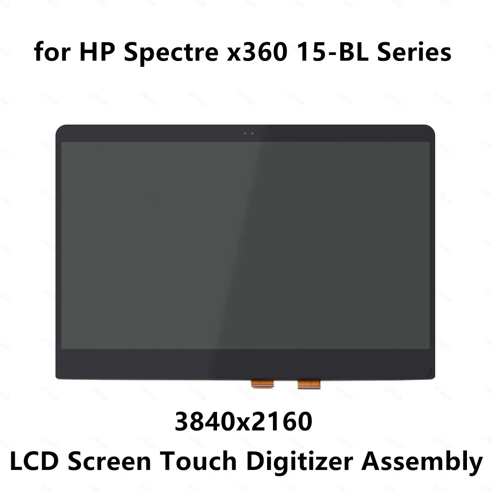 Full LCD zaslon osjetljiv na dodir Digitalizator sklop za HP Spectre 15-bl170nz 15-bl181no 15-bl190nz 15-bl195nz 15-bl013dx 15-bl012bx
