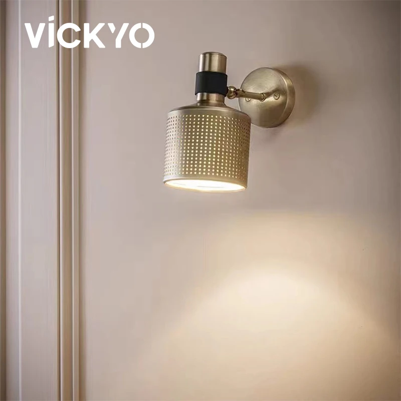 VICKYO Nordic Kreativna Interijer Zidne Svjetiljke Led Svjetiljke Home Dekor Za Dnevni boravak Kupaonica Spavaće sobe Kuhinja Rasvjeta