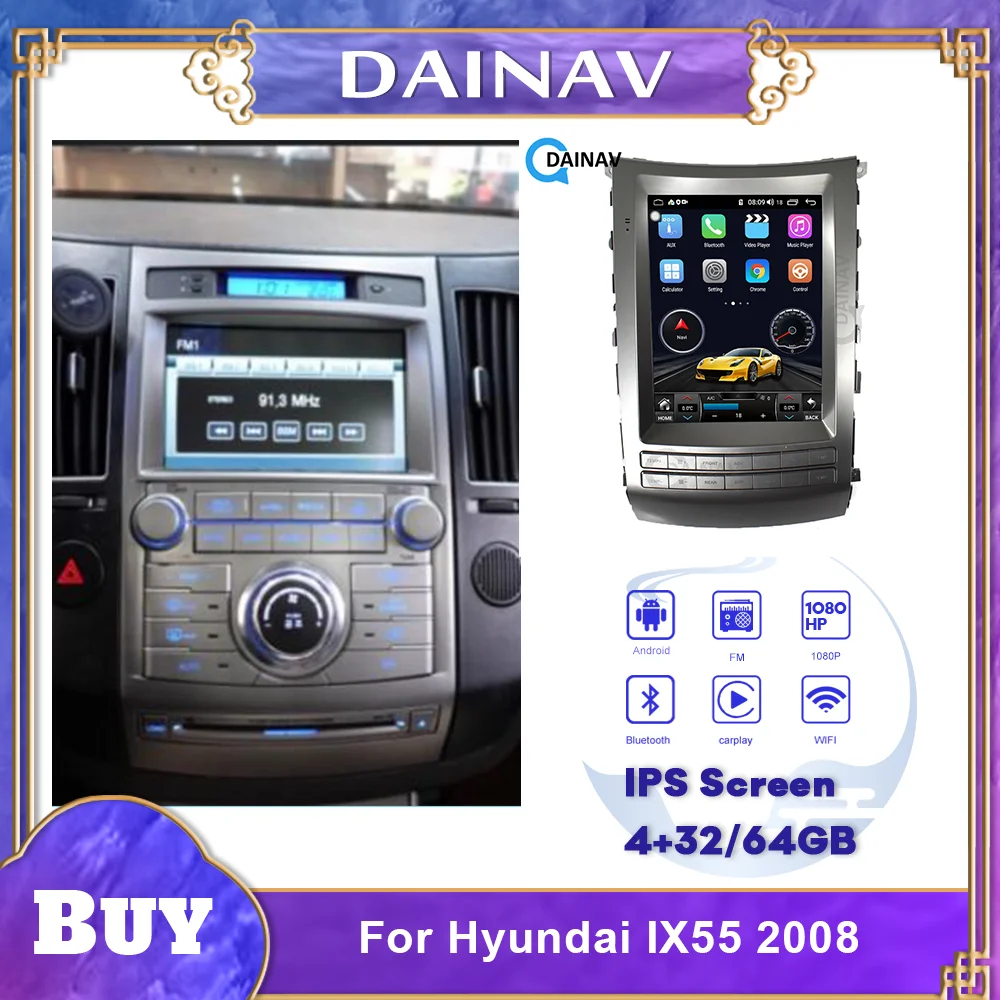 2 din HD ekran Auto Media Player Stereo Za Hyundai IX55 2008 Auto DVD Player, GPS Navigacija