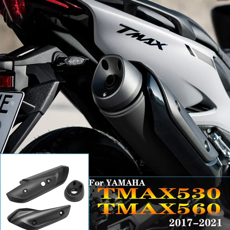 Za YAMAHA TMAX530 T-MAX 530 TMAX560 T-MAX560 2017-2021 Motocikl Prigušivač Ispušnih Cijevi Toplotni Štit Zaštitni Poklopac Odgovara