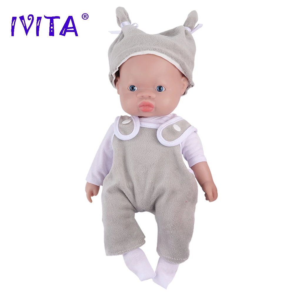 IVITA WB1560 11,81 inča 1,48 kg 100% Puni Silikonska Lutka Bebe Reborn Realno Uncolored Lutka za Dječake DIY Prazne Igračke za Djecu Poklon