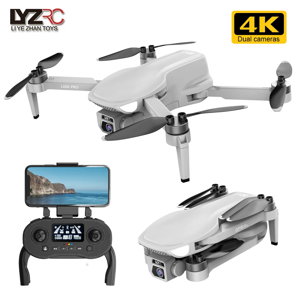 L500 PRO GPS Drone 4K Dual HD Kamera Stručni aerial photography Brushless Sklopivi Квадрокоптер RC Distance1200M