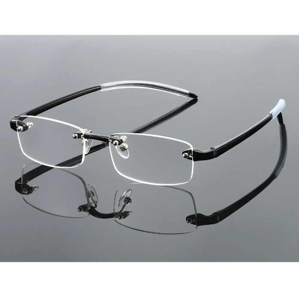 TR90 Fleksibilne Naočale Za Čitanje Rimless Za Muškarce I Žene +100 +125 +150 +175 +200 +225 +500