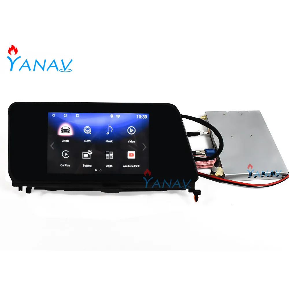 Android automatski sučelje za-Lexus RX RX300 RX350 RX450 2016-2019 GPS navigacija auto stereo Multimedijalni DVD player видеоинтерфейс