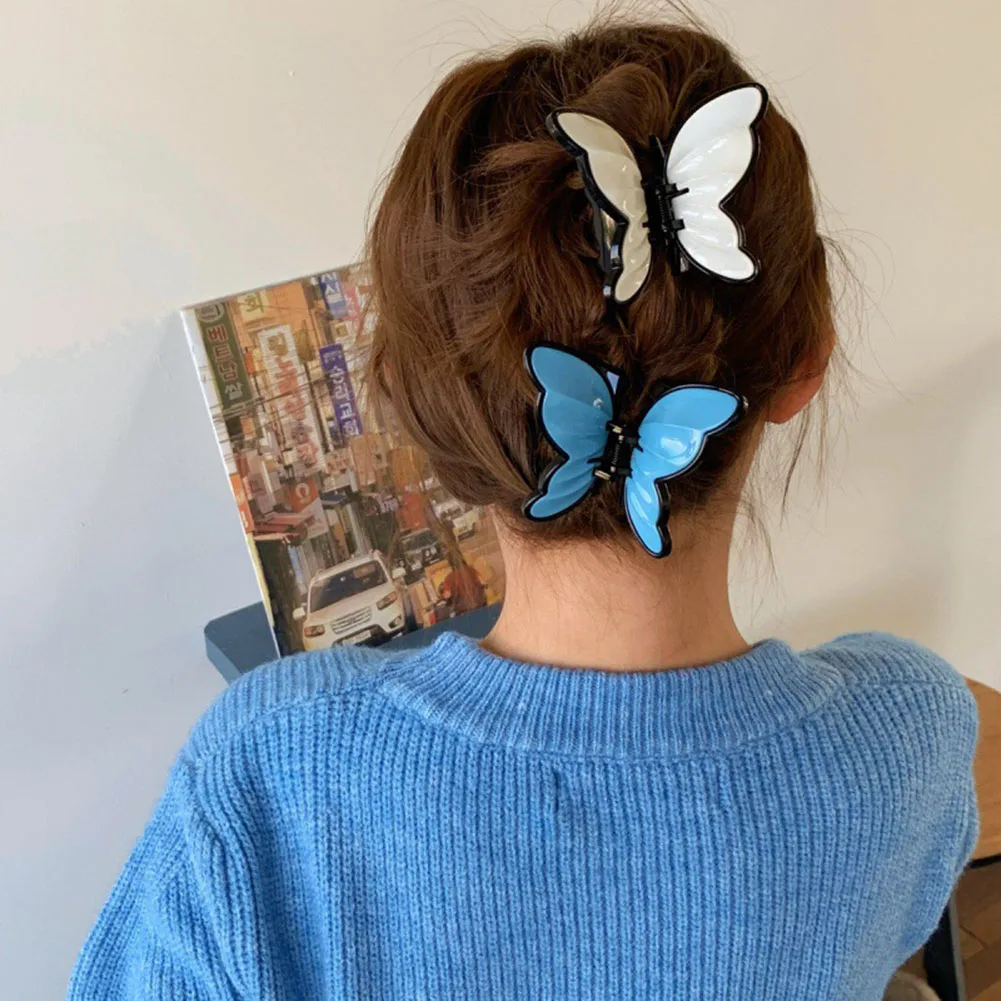 2022 Proljeće Nova Super Fairy Leptir Hvatanje Isječak Slatki Univerzalna Kliješta Za Kosu Morski Pas Isječak Ženske Pribor Za Kosu