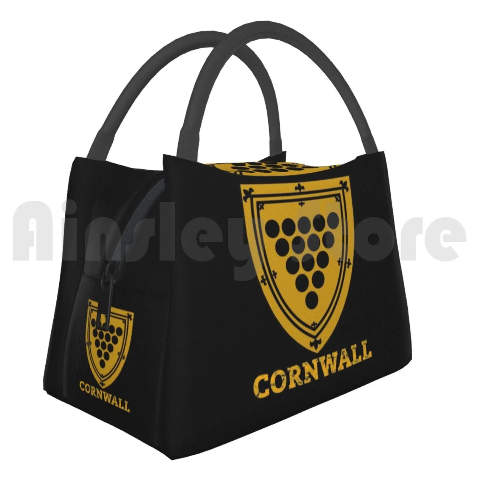 Radiouredaj izolaciona torba Drevni štit od Cornwalla iz zemlje Полдарк u velikoj Britaniji, Cornwallu Полдарк