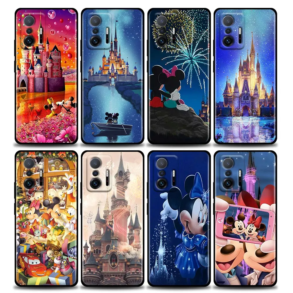 Torbica za telefon Disney ' s Mickey i Minnie Castle za Xiaomi 12 12X11 11X11T X3 X4 NFC M3 F3 GT M4 Pro Lite NE 5G Sjedalo Fundas Coque Capa