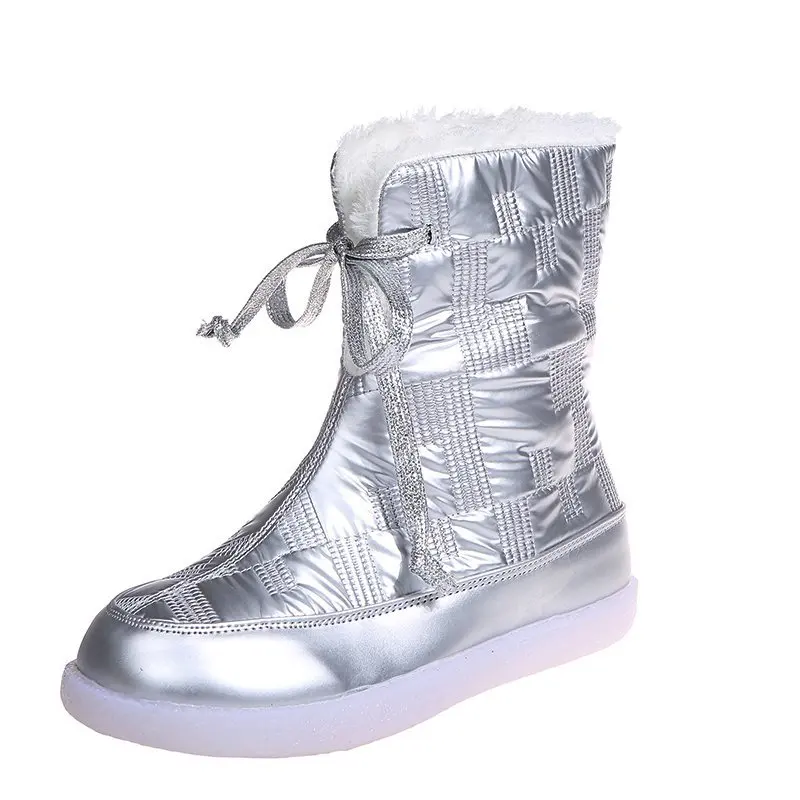 Size35-43 Ženske zimske čizme s visokim берцем, Funky Topla Zima Student Cipele za djevojčice, Хлопковая cipele za hodanje s visokim берцем