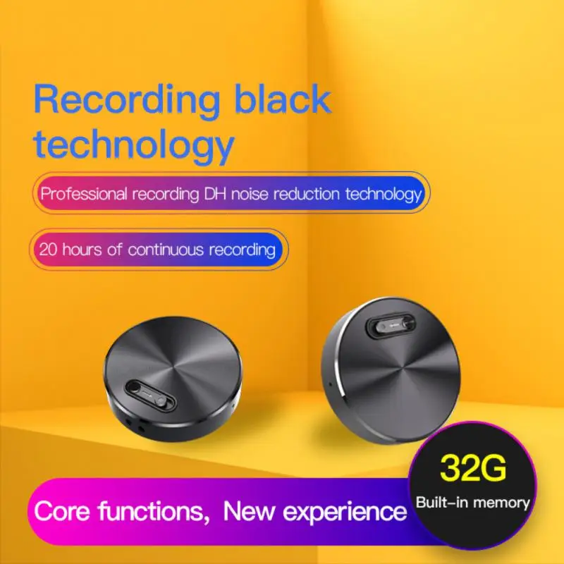 Q37 Mini Snimanje Glasa Aktivira Digitalni Diktafon Espia Micro Sound Recorder Tajni Аудиомагнитофон 8/16/32 GB MP3 player