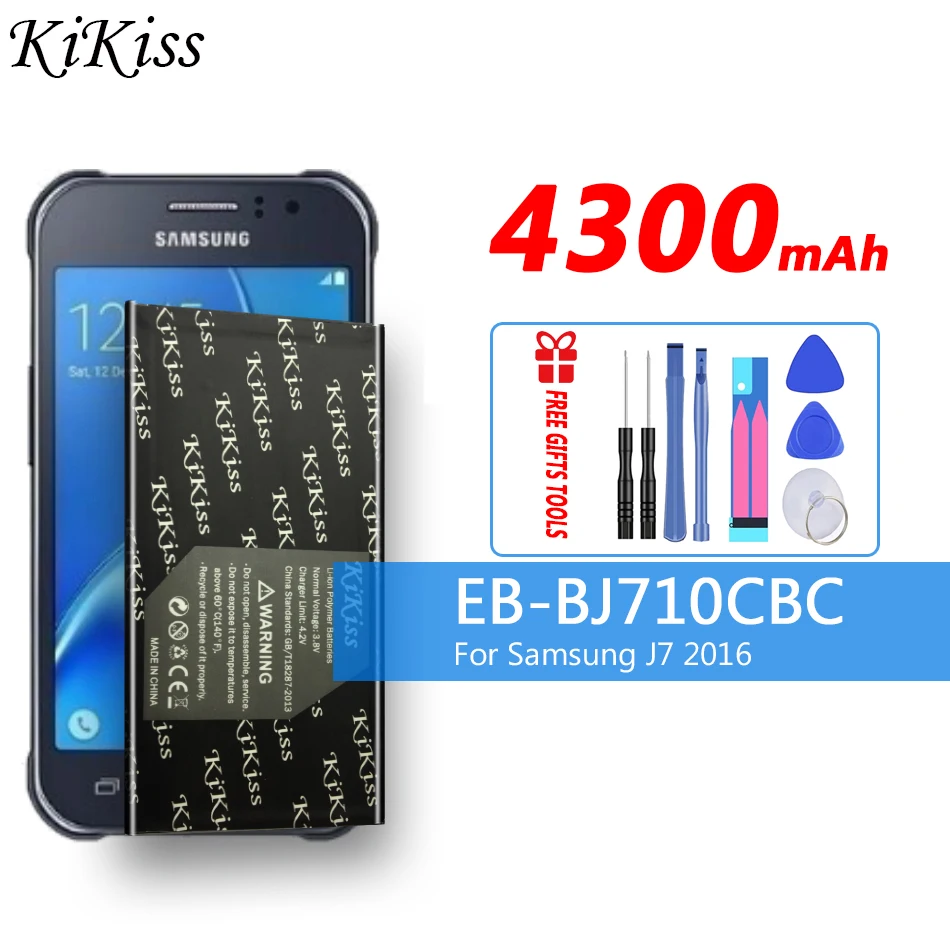EB-BJ700BBC Za Samsung Zamjenjiva baterija Za Galaxy J7 2016 J710 J700F J710F J7108 J7109 EB-BJ710CBE Baterija mobitela