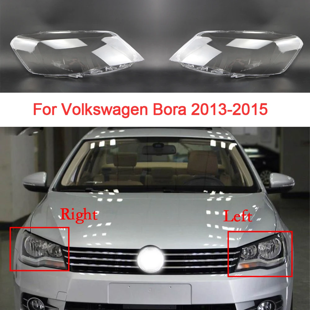 Poklopac Svjetla Za Vozila Volkswagen Bora 2013 2014 2015 Auto Dijelovi Zamjena Stakla Objektiva Transparentno Abažur Auto Oprema