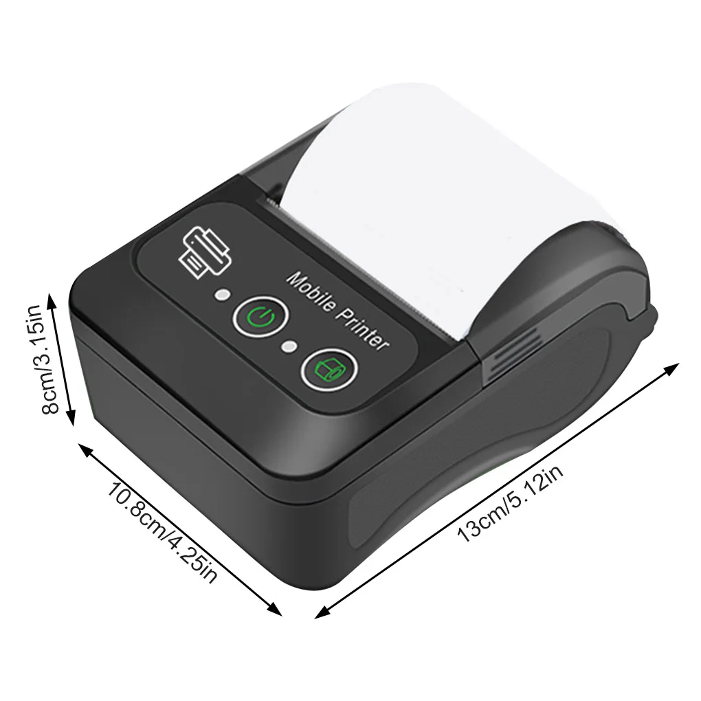 Mini Prijenosni Termalni Pisač Pisač Naljepnica Bežične Bluetooth Alati Za Ispis Home Office Desktop Alati
