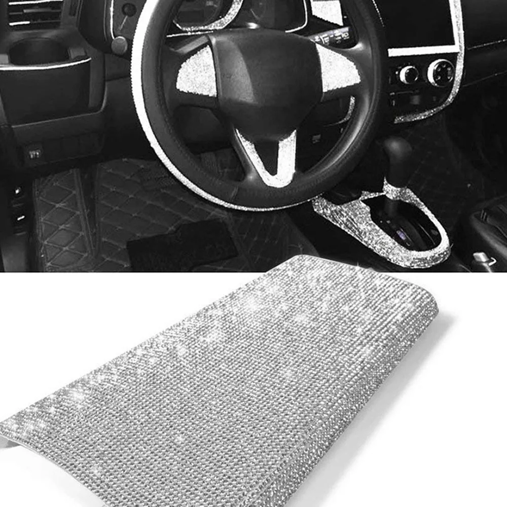 DIY Gorski Kristal Naljepnica List Gorski Kristal Završiti Crystal Naljepnice Perle Oblog Dekoracija Automobila Samoljepljive Ukras Tableta