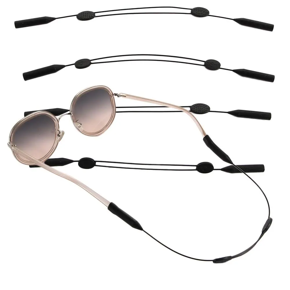 25 cm Karamela Boju Elastične Silikonske Naramenice Za Naočale, Sunčane Naočale Lanac Sportske Neklizajući Vezice Za Naočale, Užad Držač Kabela