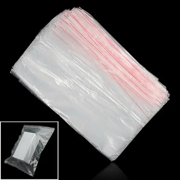 wituse wx 25x35 cm plastične vrećice s bravom na munje 100 kom plastična prozirna vrećica munje mali nakit prozirne torbe es1500