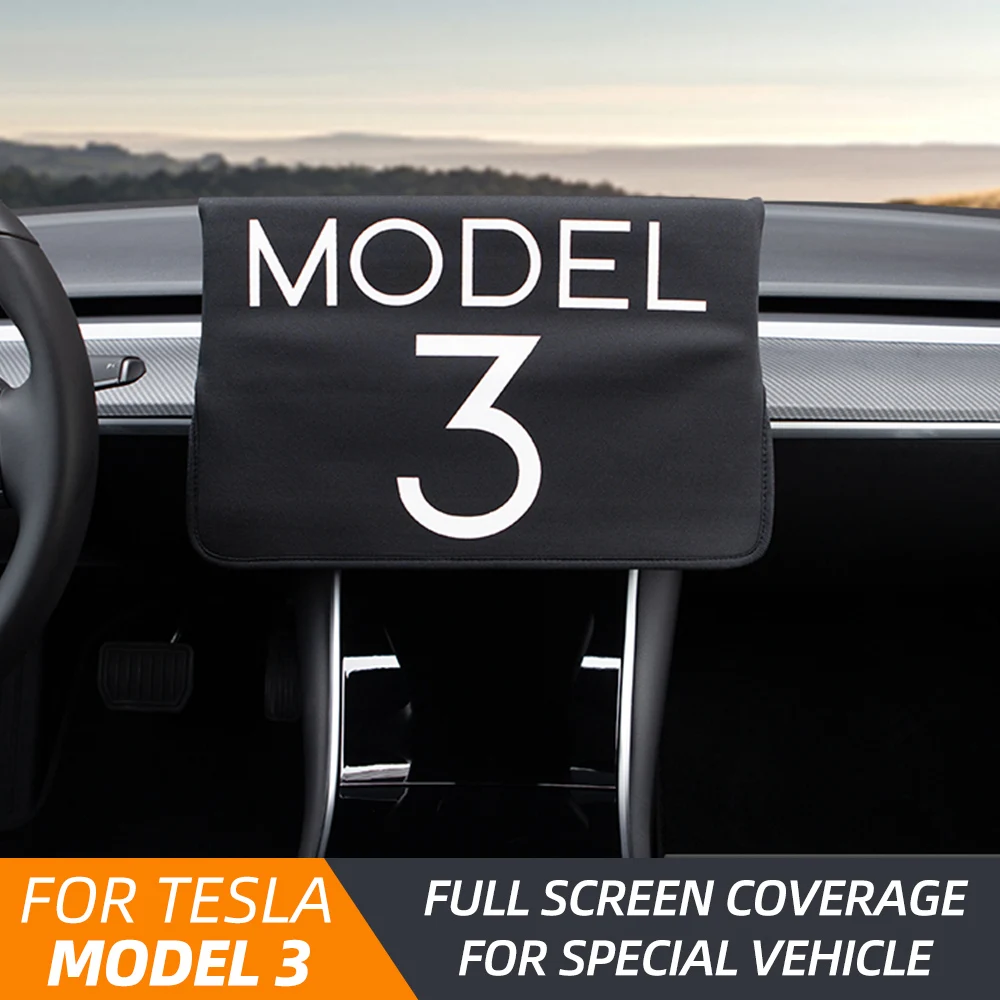 Za Model Tesla 3 2021 Navigacijski Pribor Poklopac Rukava Našiven Štitnik Za Sunce Zaštitna Folija Za Ekran Vodootporna Tkanina Model Three Y