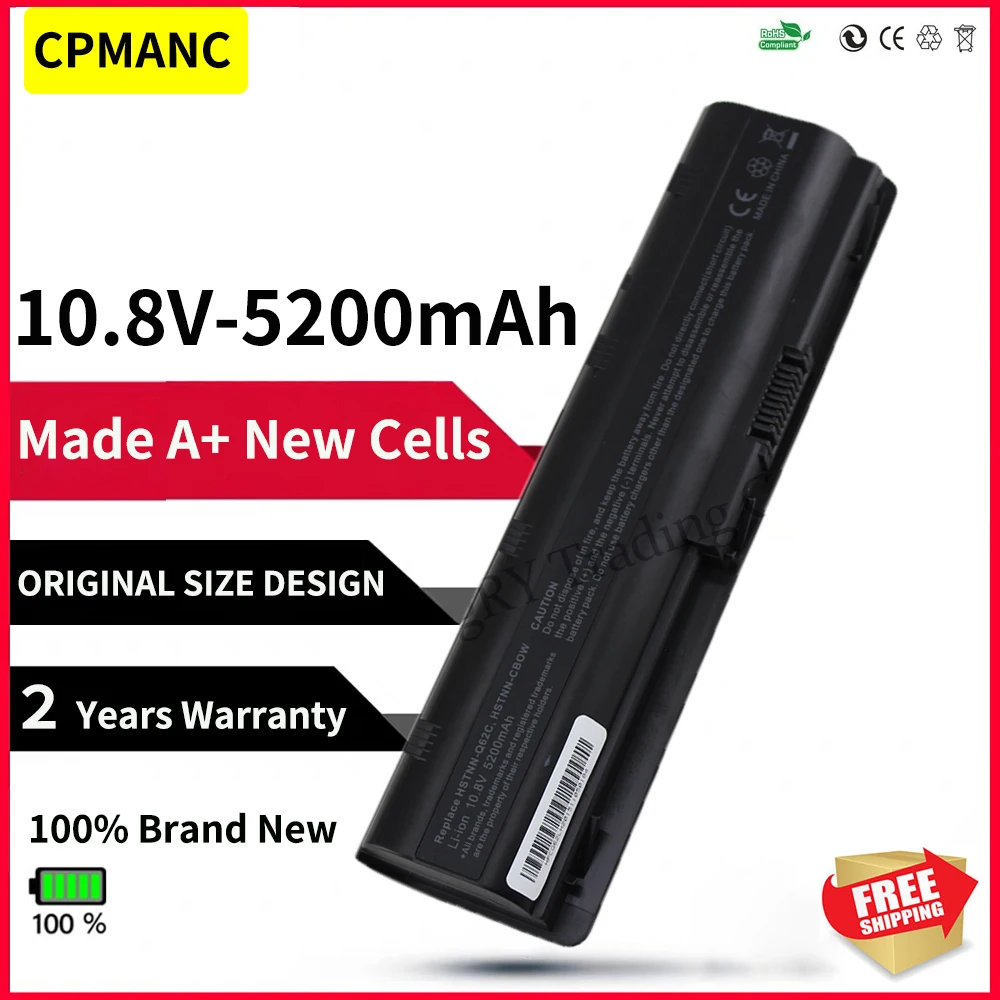 CPMANC Baterija za laptop HP Pavilion g4 g6 g7 CQ32 CQ42 CQ62 CQ72 DM4 HSTNN-CBOX HSTNN-Q60C HSTNN-CB0W MU06 MU09 G32 G42 G62