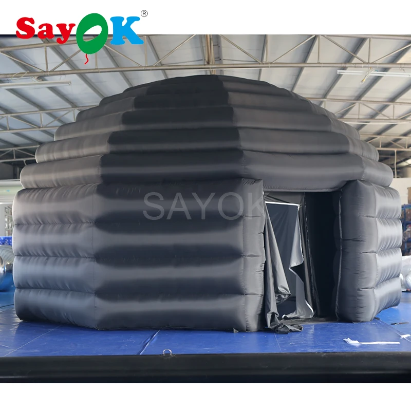 5 m (16,4 ft) Novi napuhavanje planetarij Projekcija dome šator za film s 2 воздуходувками i tepih od PVC-a za škole (2 logo besplatno)