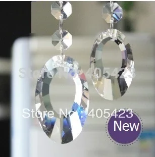 Klasa AAA! 63 mm Kristalna lopta zavjese DIY bijela boja luster loptu konus Pandant/kristalne perle 25 kom./lot