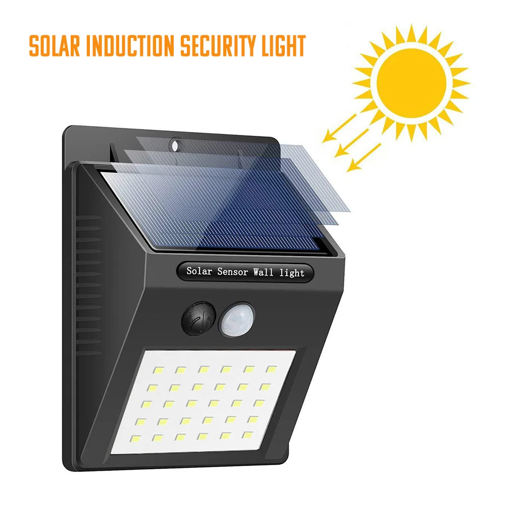 Ulični Svjetlo senzora pokreta sunca gore u akciju Solarne Lampe Sunčeve svjetlosti 20 LED sunčano svjetlo na otvorenom водоустойчивый za uređenje Vrta
