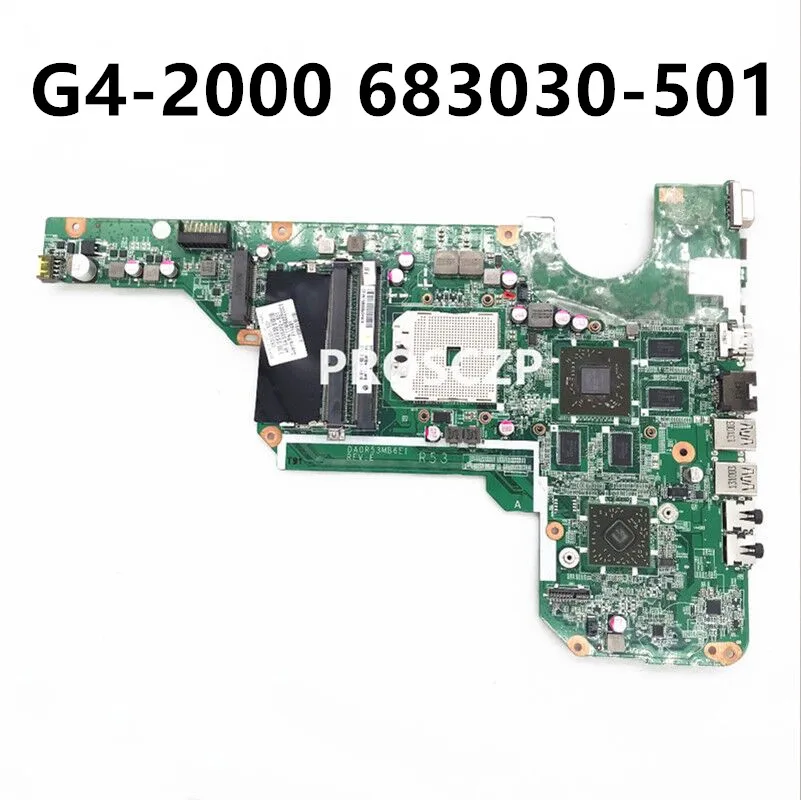 683030-501 683030-001 683031-501 Matična ploča za HP G4 G4-2000 G6-2000 Matična ploča laptopa DA0R53MB6E1 HD7670M GPU 100% u potpunosti ispitan