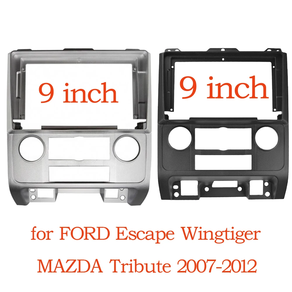 2 DIN 9 Inča Moto Traka za FORD Escape Wingtiger/MAZDA Tribute 2007-2012 Video Traka Player Audio Ploča 2 Okvir Din