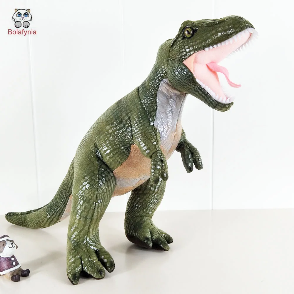 Gteen Koža Divlji Dinosaur Djeca Punjene Pliš Igračke Dijete Beba Lutka Na Božić Poklon Za Rođendan